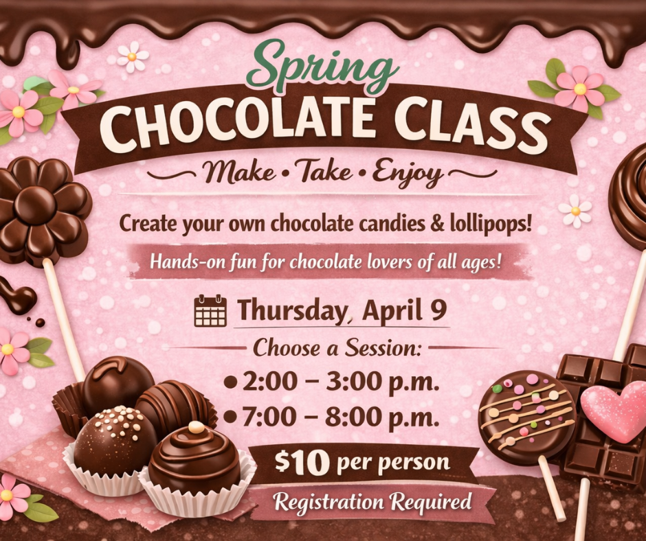 4.9.26 Spring Chocolate Class